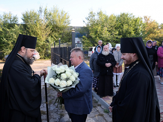 Великое освящение храма священномученика Исмаила Базилевского в с. Новомакарово